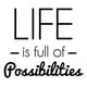 thumbnail image 1 of Decomural Life Is Full Of Possibilities WS-43014, 1 of 2