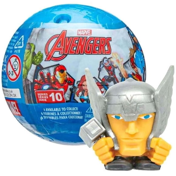 Set de 6 juguetes coleccionables MASH'EMS Marvel Avengers de Basic Fun