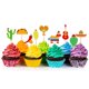 thumbnail image 1 of Adorno para cupcakes BCHOCKS 6,4 cm Pack de 36 Fiesta mexicana, 1 of 6