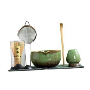 Bothyi - Juego De 7 Piezas De Matcha Japonés Para Ceremonia Del Matcha Para Amantes Del Matcha Latte.