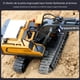 thumbnail image 3 of 1:20 Excavadora Control Remoto Rc Juguete 11 Canal Aleación Amarillo, 3 of 10
