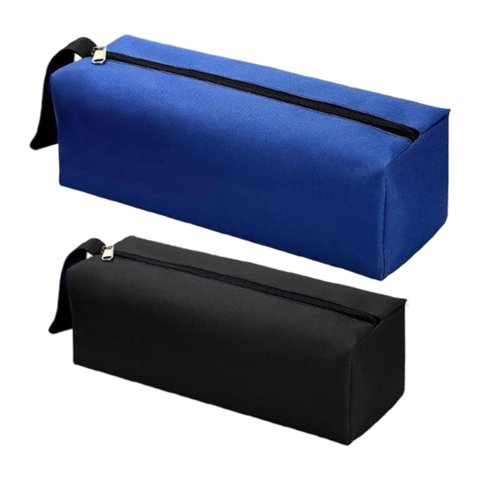 Magideal - Bolsas De Herramientas Pequeñas Con Cremallera, Paquete De 2, Resistentes, Para Guardar Herramientas, Para La Escuela, Sala De Estudio, Fontanería Y E