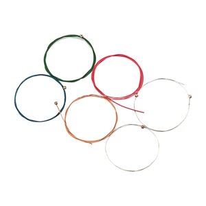 Magideal - 6 Uds Acústica Piezas De Repuesto Duraderas Cambio De Cuerda E-A Colorido Para Guitarra Eléctrica Popular Clásica Accesorios Para