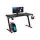 thumbnail image 1 of Escritorio Gamer Con Luces 140x60x73cm Negro By LuBabycas, 1 of 6