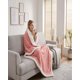 thumbnail image 4 of Frazada Sherpa Premium Con Diseño De Diamantes 2 plazas, 4 of 6