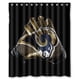 thumbnail image 1 of Cortina de ducha de los St. Louis Rams, juego de cortina de baño con ganchos, tamaño 60 x 72 pulgadas, 1 of 3
