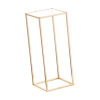 Bothyi - Soporte De Flores Para Boda, Centros De Mesa De Hierro Para Boda, Fiesta, Sala De Estar, Escenario En T, 60Cm X 25Cm X 25Cm