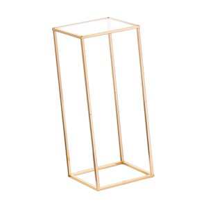 Bothyi - Soporte De Flores Para Boda, Centros De Mesa De Hierro Para Boda, Fiesta, Sala De Estar, Escenario En T, 60Cm X 25Cm X 25Cm