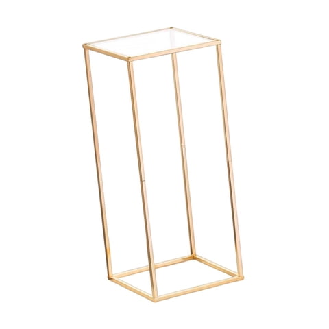 Bothyi - Soporte De Flores Para Boda, Centros De Mesa De Hierro Para Boda, Fiesta, Sala De Estar, Escenario En T, 60Cm X 25Cm X 25Cm