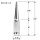 thumbnail image 2 of 32 Tuercas De Tuerca Cromadas M14 X 1 5 11 Cm De Altura, 2 of 7