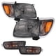 thumbnail image 2 of Juego de faros HECASA para Toyota Tacoma 2001‑2004 con bombillas, 2 of 9