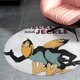 thumbnail image 4 of El Show de Heckle y Jeckle Alfombra Redonda de Felpa Coral, Antideslizante, No Desprende Pelusas, Lavable y Duradera para Salón, Dormitorio y Habitación de Niños 60cm, 4 of 6