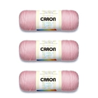 Hilo Caron Simply Soft Paquete De 3 510G Acrílico Rosa Medio