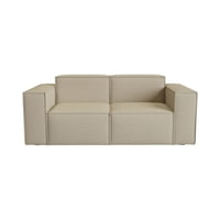 Diseños Valestrini - Sofa Aura Tres Cuerpos Lino Beige