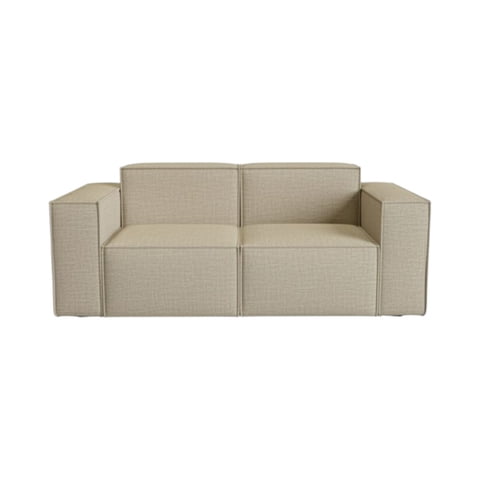 Diseños Valestrini - Sofa Aura Tres Cuerpos Lino Beige