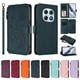 thumbnail image 3 of Funda Cartera Mariposa para [Xiaomi Redmi Note 15 4G/5G] con Soporte y Cremallera Verde oscuro, 3 of 6