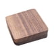 thumbnail image 4 of Caja De Presentación De Monedas, Vitrina De Madera, Estuche Universal Cuadrado Para Colección, Terciopelo Negro, 4 of 5