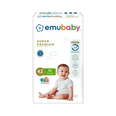 Pañal Super Premium Talla M 42 Un Emubaby