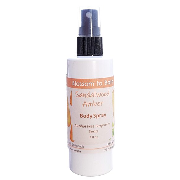 Bruma corporal Sandalwood Amber de Blossom to Bath 118 ml