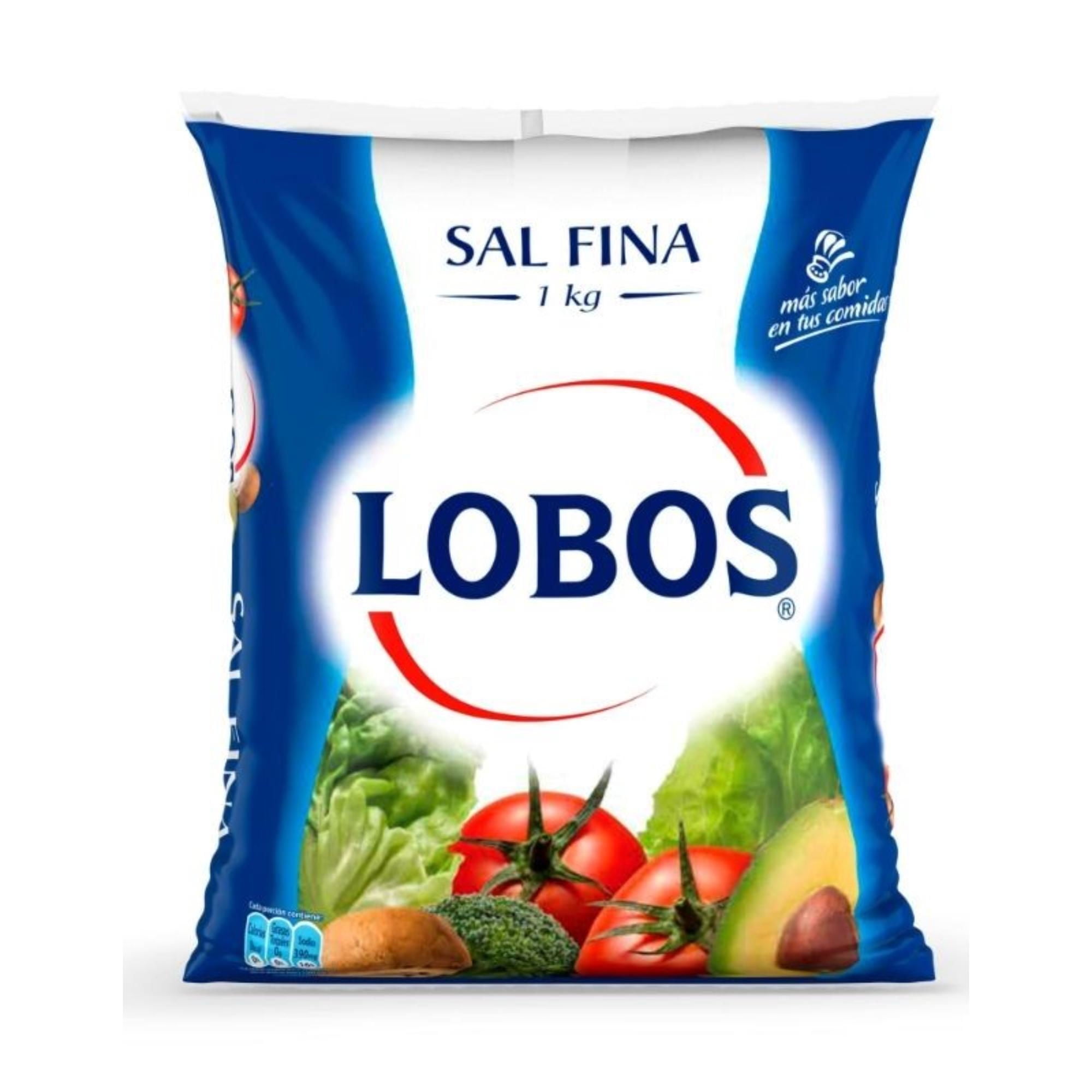 Sal De Mesa Bolsa 1 Kg Lobos