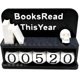 thumbnail image 1 of Contador libros leídos año adorable estético lector números giratorios decoración escritorio blanco planta, 1 of 7