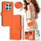 thumbnail image 2 of Funda Tipo Libro para Xiaomi Redmi Note 15 4G/5G, Tapa con Imán, Naranja, 2 of 6