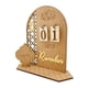 thumbnail image 4 of Calendario De Ramadán De Madera Calendario De Adviento Colgante Decoración Del Hogar Adornos Linterna, 4 of 5