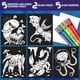 thumbnail image 4 of Set para colorear Crayola Glow Fusion que brilla en la oscuridad con rotuladores, 4 of 8