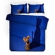 thumbnail image 2 of Dog Pattern Blue Quilt Cover Set Duvet Cover Bedding Pillowcases3-Piece Bedding Set (1 Duvet Cover + 2 Pillow Shams), 2 of 3