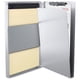 thumbnail image 1 of Portapapeles De Aluminio Con Almacenamiento Tamaño Legal Plateado, 1 of 8