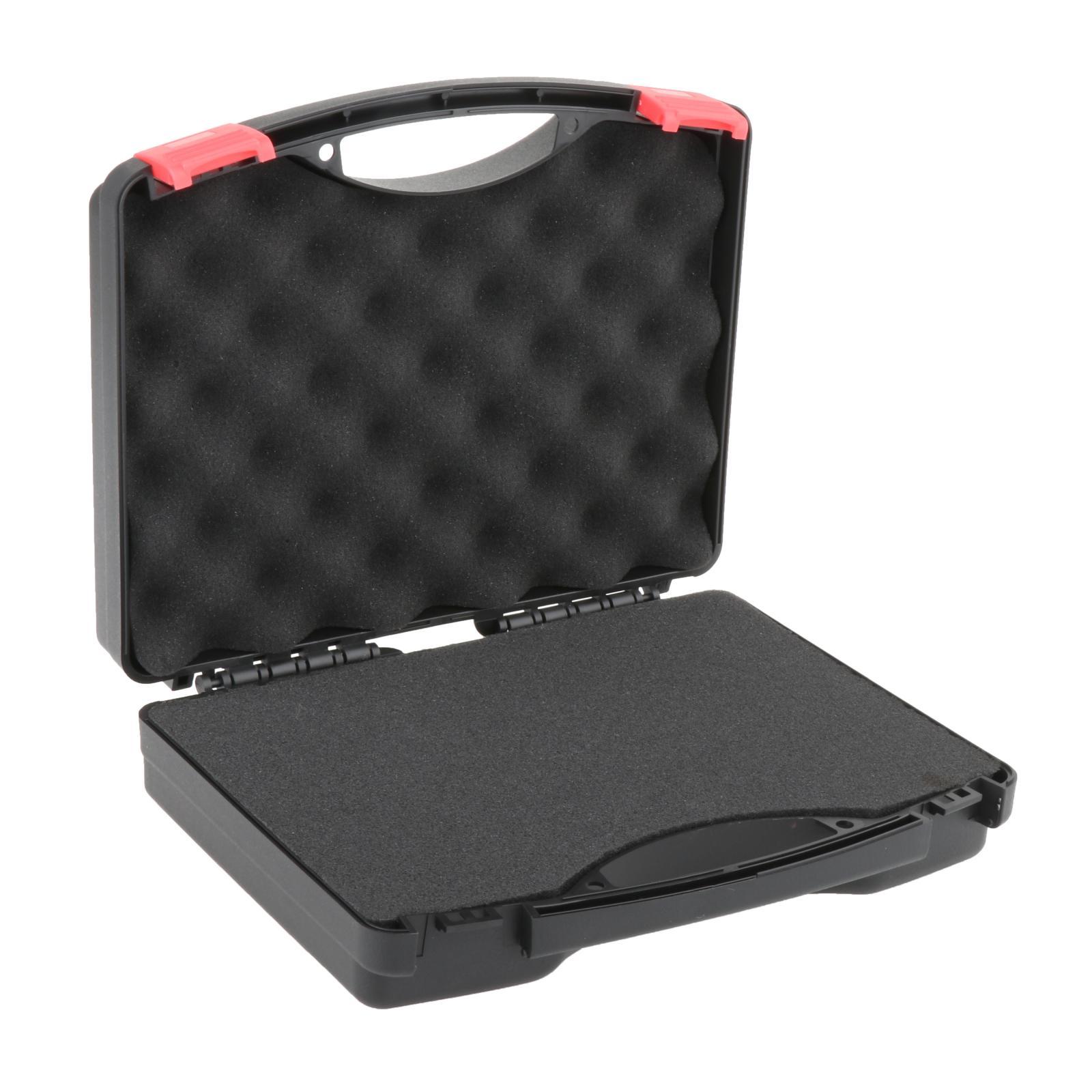Magideal - Caja De Herramientas Protectora Portátil Con Caja Organizadora De Almacenamiento De Esponja Organizador De Almacenamiento Hardware Piezas Pequeñas , 255 Mm X 210 Mm X 255 Mm X 210 Mm X 70 Mm
