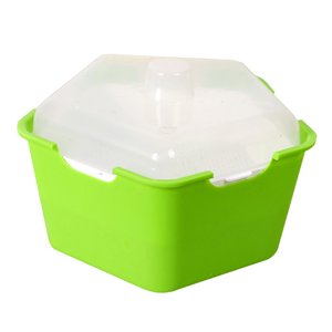 Ioensy - Bandeja De Germinación Con Tapa Observación De Plantas Para Frijoles De Invernadero Perilla Green
