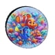 thumbnail image 1 of Buscando a Nemo Funda para neumático de repuesto de tela Oxford - Tela Oxford 71CM, 1 of 6