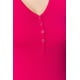 thumbnail image 4 of Top Corto de Punto Henley con Cuello en V y Manga Corta, 4 of 22