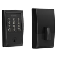 Smart Wi-Fi Deadbolt Schlage Encode Con Borde Centenario Negro