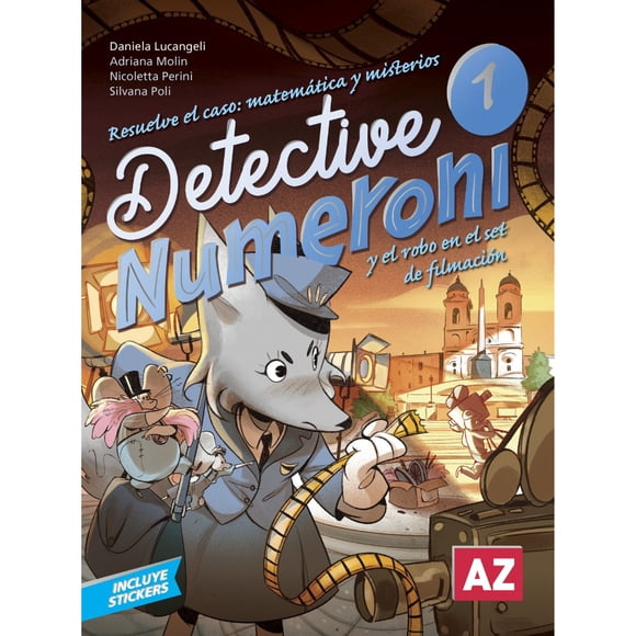 Libro detective numeroni y el robo en el set de filmación - 1