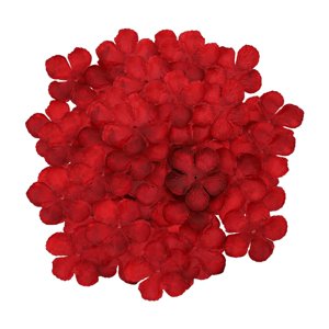 Magideal - 200 Uds. De Flores Artificiales, De Flores Artificiales, Decoración Artesanal, De Flor De Melocotón Para Cesta De Flores Para , Rojo Oscuro