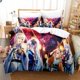 thumbnail image 1 of Anime Genshin Impact Lumine Duvet Cover Cartoon Girl Bedding Sets Twin Double Bed Set For Customization Home Textiles Bed Sheets, 1 of 5