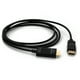 thumbnail image 2 of Cable Displayport A Hdmi 1.8 Metros Display Port 4k Tecmaster, 2 of 4
