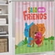 thumbnail image 5 of Set de Cortina de Ducha y Alfombras Desmarcar Sago Mini Friends 4 Piezas, 5 of 6