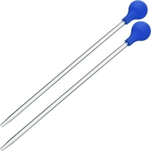 Pipeta Coral Food Feeder Boao Long Para Pecera, 2 Unidades, Color Azul