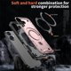 thumbnail image 4 of For Apple iPhone 17 Funda con Soporte de Anillo en O Magnético Invisible, Funda de Teléfono a Prueba de Golpes, Oro Rosa, para iPhone 17, 4 of 6