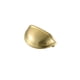 thumbnail image 4 of Tirador tipo copa elegante Atticus de 8,5 cm, oro cepillado, 4 of 6