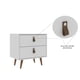 thumbnail image 4 of Velador Padua 2 Cajones Mdf Blanco, 4 of 6
