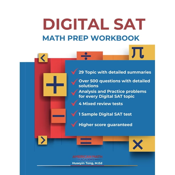 Libro de trabajo digital de preparación para el SAT de Matemáticas – Majosta Digital Ace Test