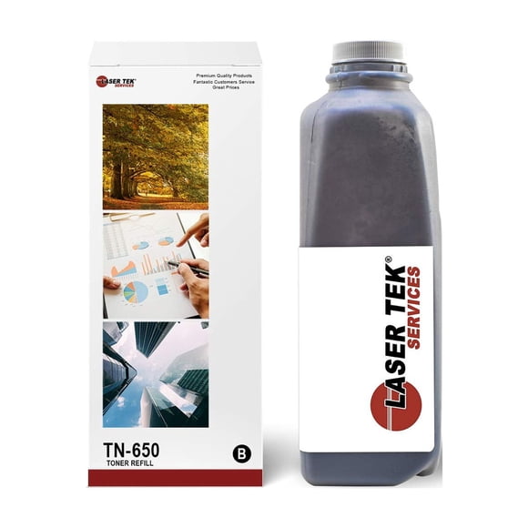 Kit De Recarga De Tóner Láser Tek Tn650 Negro Para 8 000 Páginas