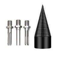 Ioensy - Broca Para Partir Troncos De Madera, Divisor Fácil Para Leña, Diámetro De 42Mm Para Acampar