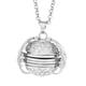 thumbnail image 1 of Collar De Medallón Con Foto En Expansión De Moda, Encantos De Regalo, Aniversario, Plata, 1 of 5