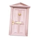 thumbnail image 5 of Regalos De La Puerta De Madera De La Casa De Muñecas En Blanco Artesanía De Bricolaje Para La Sala De Estar Del Dormitorio De La Oficina, 5 of 5