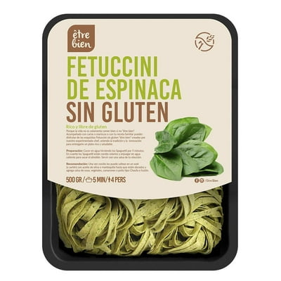 Pasta Fresca Fetuccini Sin Gluten Espinaca 1 Un Etre Bien